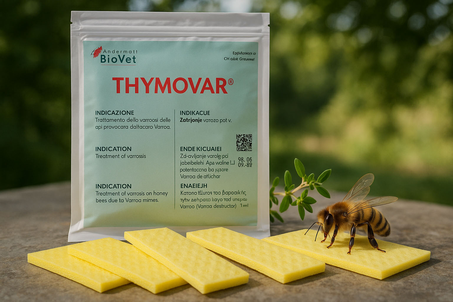 Obrázek Gebrauchsanweisung für Thymovar zur Bekämpfung der Varroose