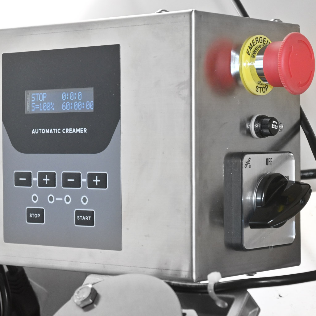 Rührmaschinen mit Heizung Mellarius MaxiLine 230 V, Volumen 70 kg – automatisch