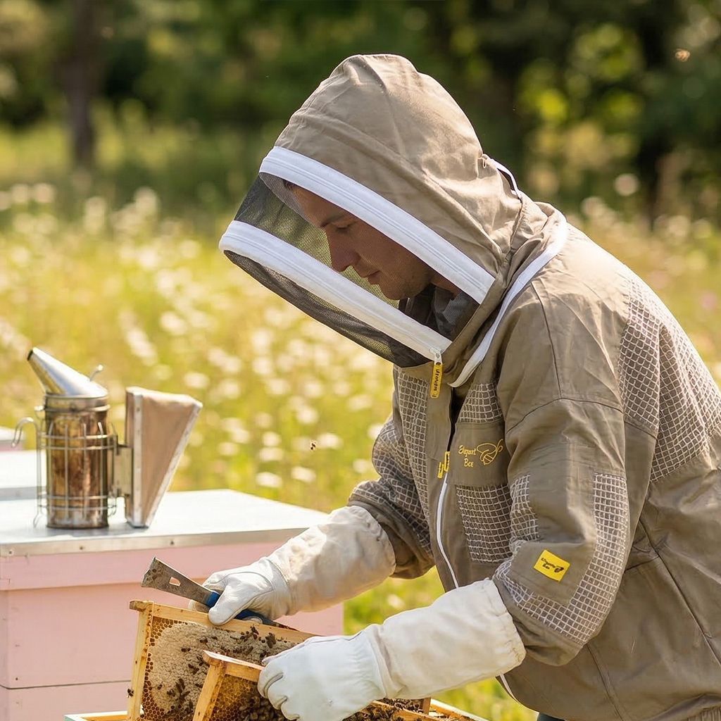 Imkerjacke mit Teilbelüftung Elegant Bee - S-XXXXL