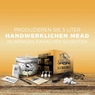 Set zur Herstellung von hausgemachtem Met – George's Mead (5 Liter)
