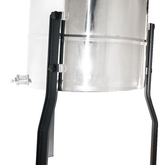 Honigschleuder Mellarius MaxiLine 3 Waben Hand mit großem Griff Dia 40