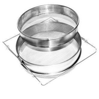 Doppelsieb Classic 2 - rostfrei