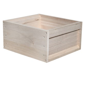 DN Ganzzarge (223 mm) 10 R. aus Paulowniaholz - Dr. Liebig - in Teile