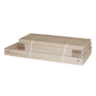 DN Ganzzarge (223 mm) 10 R. aus Paulowniaholz - Dr. Liebig - in Teile