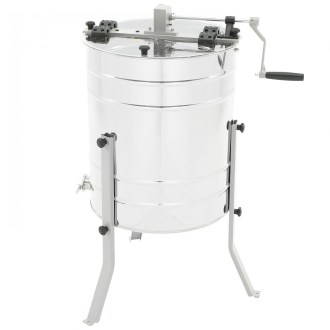 LYSON Basic 4-Waben-Diagonalschleuder, mit einem rostfreien Quetschhahn, Manuelle, Fi50 cm