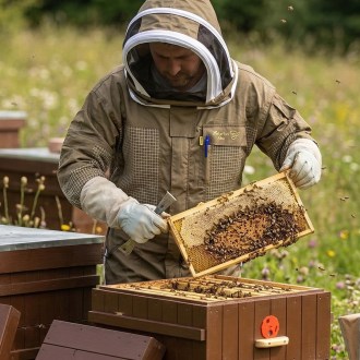 Imkeranzug mit Teilbelüftung Elegant Bee - S-XXXXL