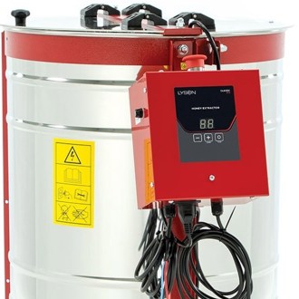 LYSON Clasic 4-Waben-Diagonalschleuder, elektrisch 12V+230V, Fi50 cm
