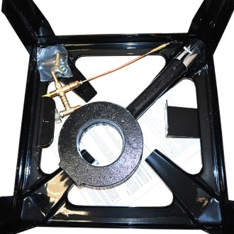Industriegaskocher - quadratisch - Piezo - ohne Regler
