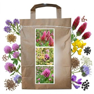 Nektarspendermischung für Bienen Dauersaat Frühjahr - 1 kg