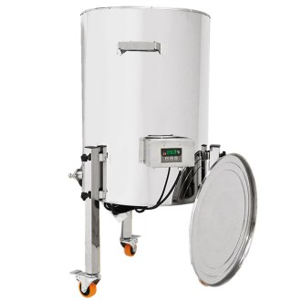 Doppelwand-Abfüller mit Heizung Mellarius MaxiLine 230 V – 54 Liter / 70 kg