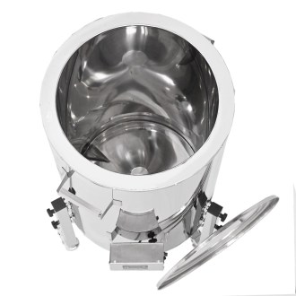 Doppelwand-Abfüller mit Heizung Mellarius MaxiLine 230 V – 54 Liter / 70 kg
