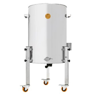 Doppelwand-Abfüller mit Heizung Mellarius MaxiLine 230 V – 54 Liter / 70 kg