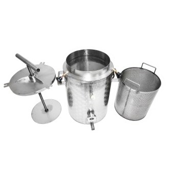 Wachskessel mit Presse 35l