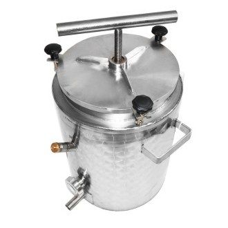 Wachskessel mit Presse 35l