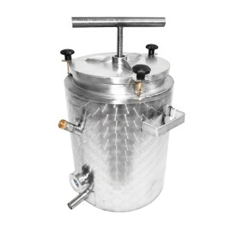 Wachskessel mit Presse 35l
