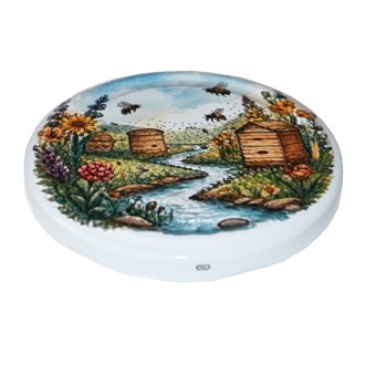 Deckel für Glas TO 82 - Bienenstöcke am Bach 700 Stk. - ganze Schachtel - HOJ2