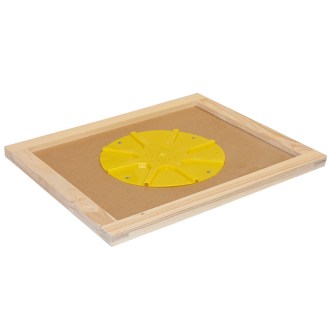 Langstrothdeckel mit Bienenflucht 8 Ausgänge - 10 R