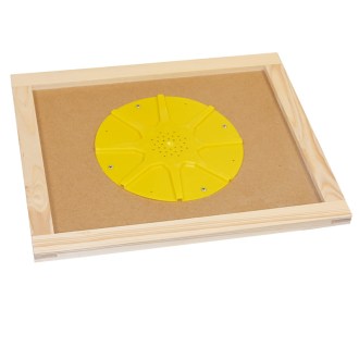 Langstrothdeckel mit Bienenflucht 8 Ausgänge - 10 R